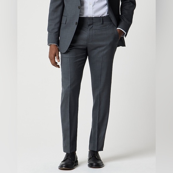 J Crew Slim-fit Thompson worsted wool suit pant CF872